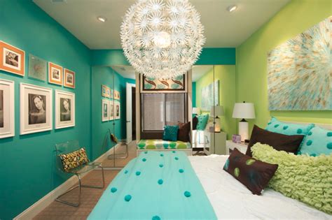 10 turquoise room accent color. Turquoise and Lime Green Bedroom Ideas - Decor IdeasDecor ...