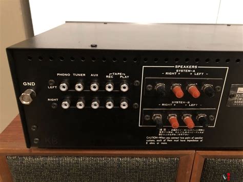 Refurbished Rare 1975 Sansui Au 2200 Integrated Amplifier Powerful Warm