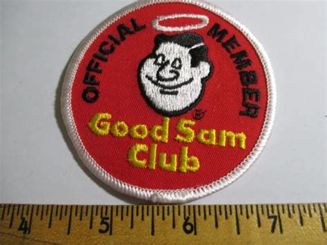 Official Member Good Sam Club Patch Nos Vintage Original 599 Picclick