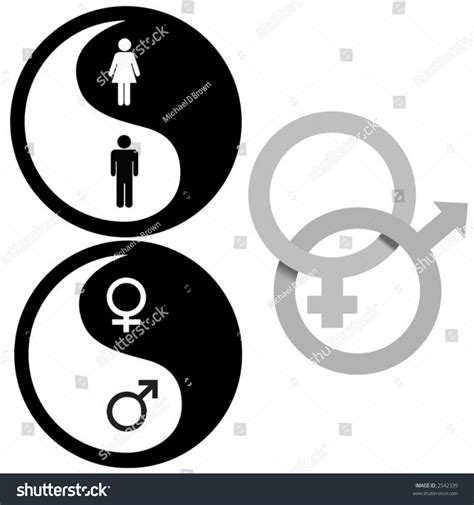 The Zen Of Sex Yin Yang And Interlocking Male And Female Symbols For All Your Gender Issue