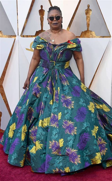 Whoopi Goldberg 90th Academy Awards 2018 Red Carpet Fashion