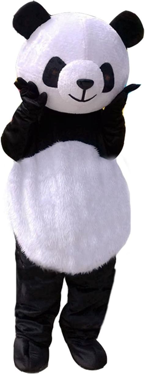Huiyankej Panda Mascot Costume Panda Costume Adult