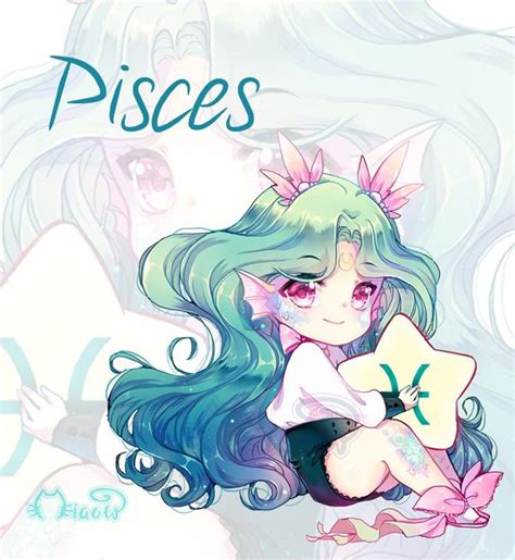 Magical Zodiac Pisces By Miaowx3 On Deviantart Anime Zodiac Zodiac