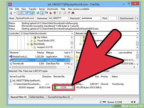 How To Use Ftp With Pictures Wikihow