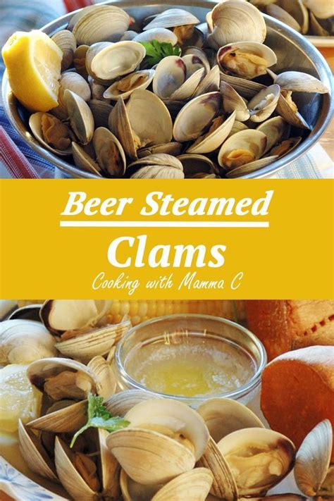 Play the audio as many times as you need. Beer-Steamed Clams are so delicious! Make this recipe for a mini clambake at home! Plus, learn ...