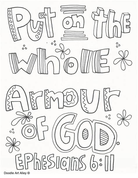 Word Of God Bible Coloring Page Coloring Pages