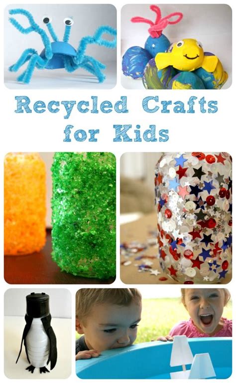 Recycled Crafts For Kids Discover And Explore Linky Preschool Art