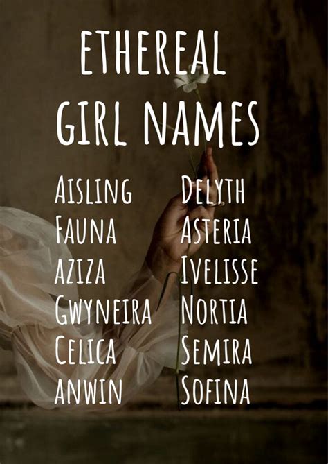 Nature Inspired Girl Names Artofit