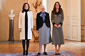 Kate Middleton Meets with Denmark's Queen Margrethe and Princess Mary