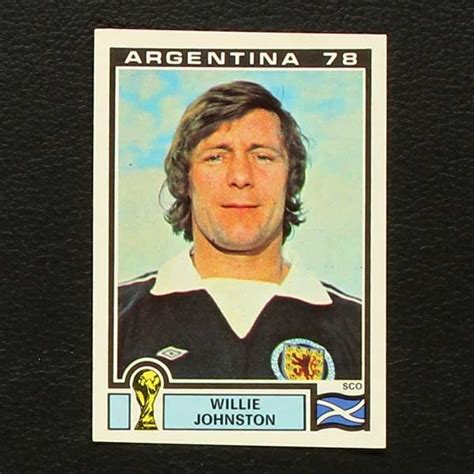 Argentina 78 Nr 329 Panini Sticker Willie Johnston Sticker Worldwide