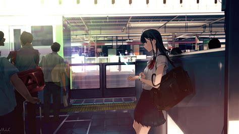 1920x1080 Anime Girl After School 8k Laptop Full Hd 1080p Hd 4k