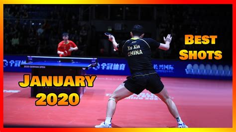 Best Table Tennis Shots January 2020 Hd Youtube