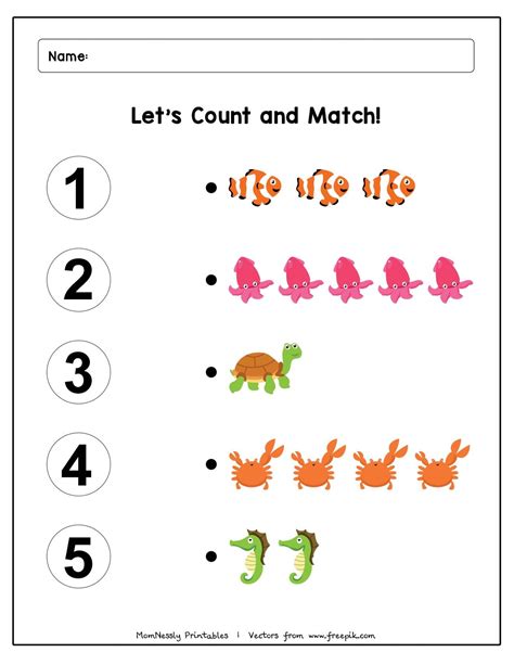 Count And Match Printable Printable Word Searches