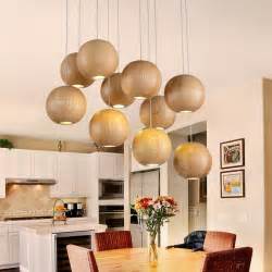 The thao pendant light is seascape's original drum pendant and remains their most popular pendant. Rustic / Lodge Wooden Living Room Bedroom Dining Room LED Globe Pendant Light - LightingO