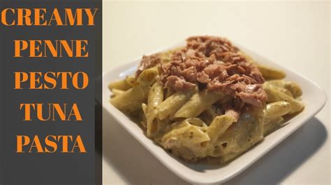creamy penne pesto tuna pasta filipino style youtube