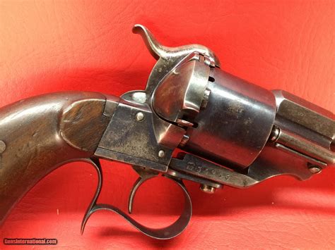 Lefaucheux M1858 Belgian Pinfire Revolver 12mm Mfg Leige Belgium Circa