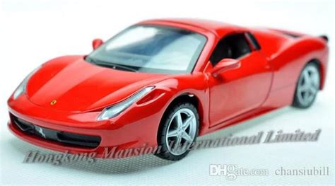132 Alloy Diecast Car Model For Theferari 458 Spider Collection Pull