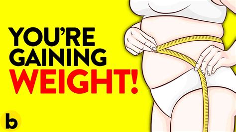 11 Reasons Why Youre Gaining Weight Sports Health And Wellbeing