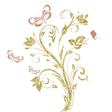 Gold Clipart Butterfly Transparent Gold Butterfly Png 71f