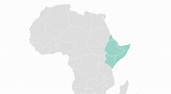 Horn of Africa countries map - Interactive Geo Maps