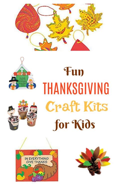 These Fun Thanksgiving Craft Kits For Kids Have Everything You Need To