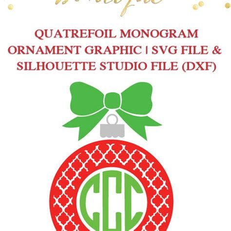 Monogram Deer Files For Cutting Machines Svg And Silhouette Etsy
