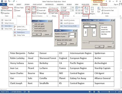 How To Create Tables In Microsoft Word Pcworld
