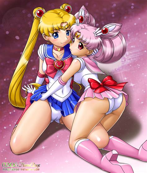 Tsukino Usagi Sailor Moon Chibi Usa And Sailor Chibi Moon Bishoujo