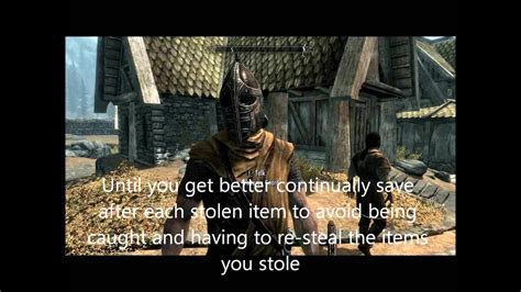 Skyrim Fast Way To Pickpocket For Beginners Youtube