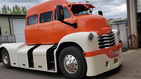 Mother Of All Coe Trucks Arrives At Metalworks Massive Gmc Cab Over