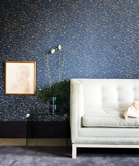 Farrow And Ball Launch New Metallic Wallpaper Collection For Spring
