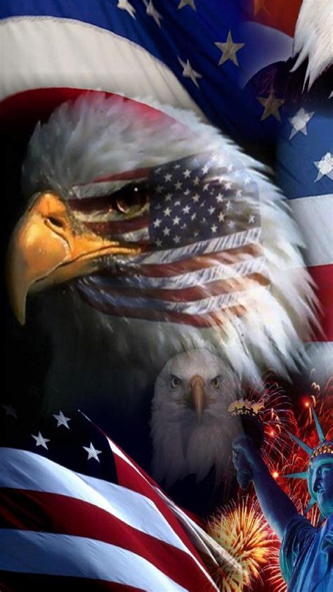 Patriotic Eagle Wallpapers 61 Images