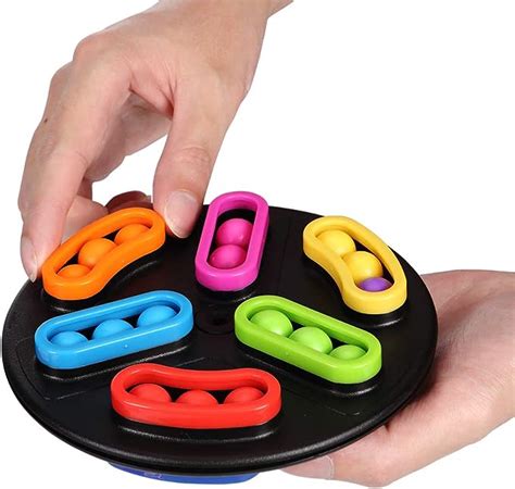 Brain Puzzle Back Spin Toy For Kids And Adults Handheld