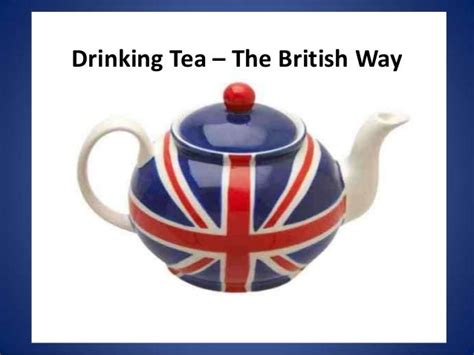British People And The Tea