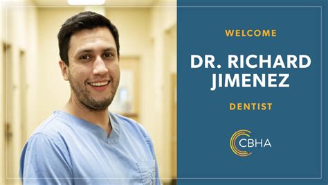 Welcome Dr Richard Jimenez Dmd