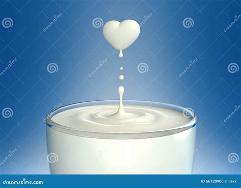 Love Milk Stock Illustration Illustration Of Liquid 66120900