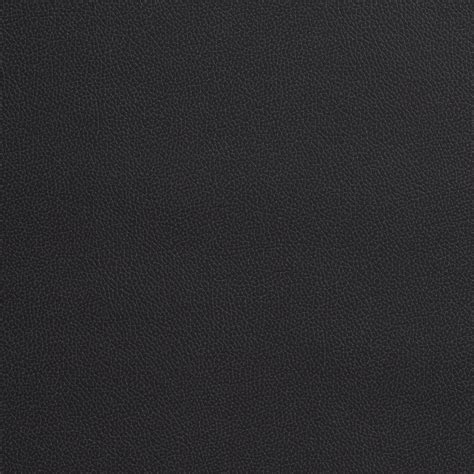 Black Soft Leather Grain Animal Hide Texture Vinyl Upholstery Fabric