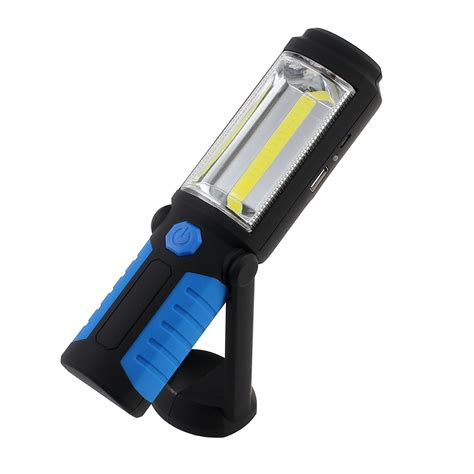 Led Cob Rechargeable Work Light Flexible Inspection Handheld Torch Lamp