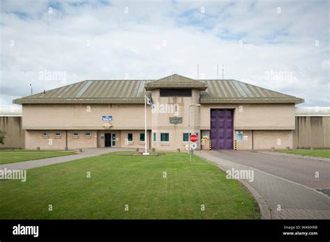 The Front Entrance To Hmp And Yoi Moorland Prison In Hatfield Woodhouse Near Doncaster In