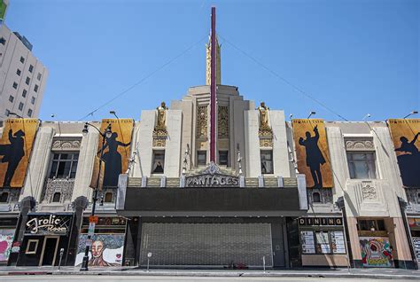 Pantages Theatre Hollywood Historic Theatre Photography