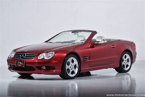At edmunds we drive every car we review, performing road tests and competitor comparisons to help you find your perfect car. Used 2005 Mercedes-Benz SL-Class SL 500 For Sale ($24,900) | Motorcar Classics Stock #1727