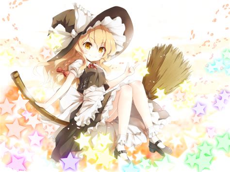 Your skin tends to have golden or warm yellow undertones and skin can be medium with yellow undertones, pale peach or dark. blonde, Long Hair, Witch, Anime, Anime Girls, Broom, Dress ...