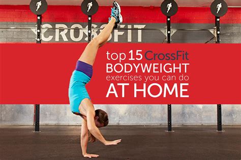 15 Crossfit Body Weight Exercises You Can Do At Home