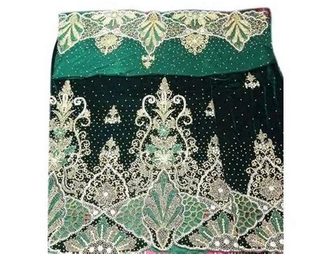 Designer Embroidered Raw Silk Fabric At Rs 9500meter Mumbai Id