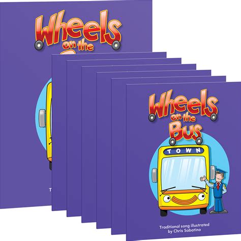 Lll Transportation Wheels On The Bus 6 Pack With Lap Book Teacher