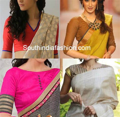 Blouse Designs For Formal Sarees Office Wear Blouses Blouse Patterns