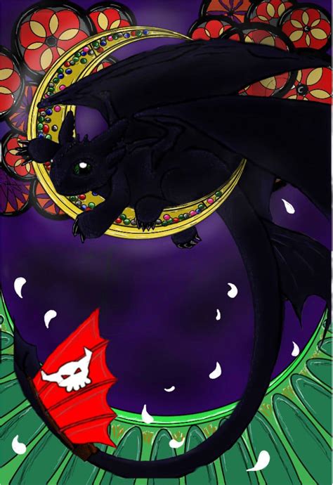 Toothless The Night Fury By Saturn 93 On Deviantart