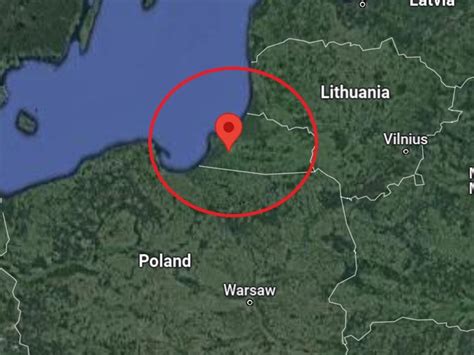 Russia Vs Lithuania City Of Kaliningrad Central To Moscows Threats