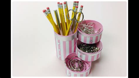 Diy Craftshow To Recycle Tin Cans To Make A Pencil Holder Or Desk