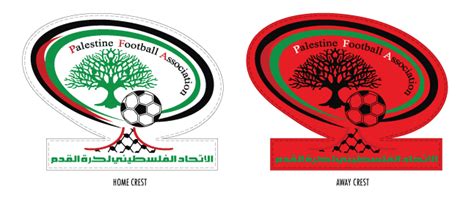 Football Teams Shirt And Kits Fan Palestine Football Logo